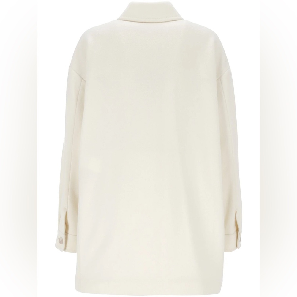 Max Mara Ivory Wool Jacket Coat Eligio Style NWT - Picture 3 of 13